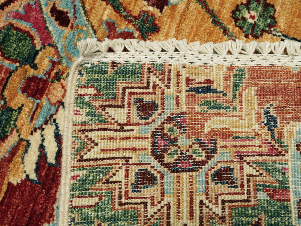 3x4 Ft Afghan Rug - Handmade Wool Area Rug