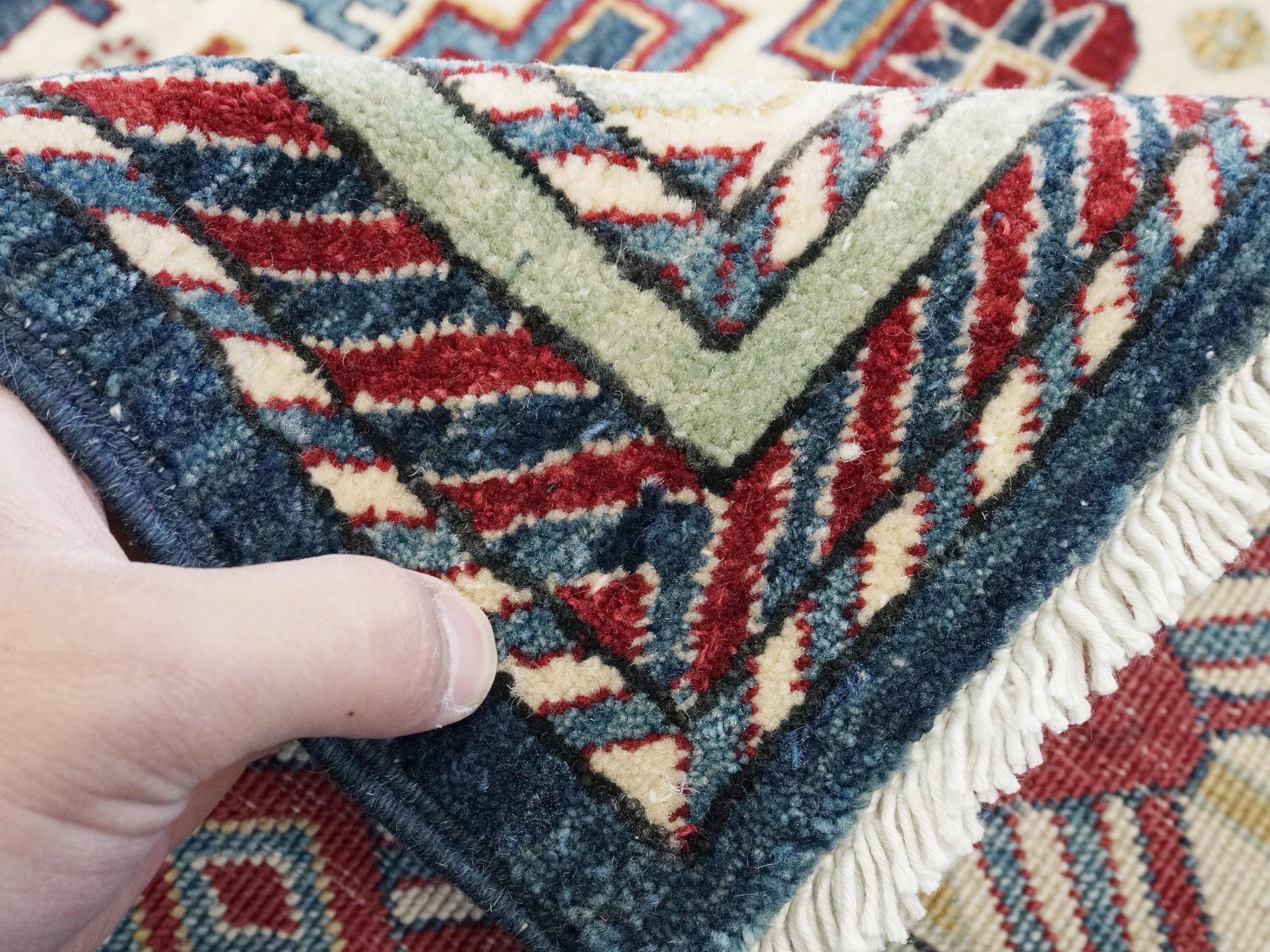 5x7 Ft Blue Bidjar Rug - Oriental Tribal Area Rug