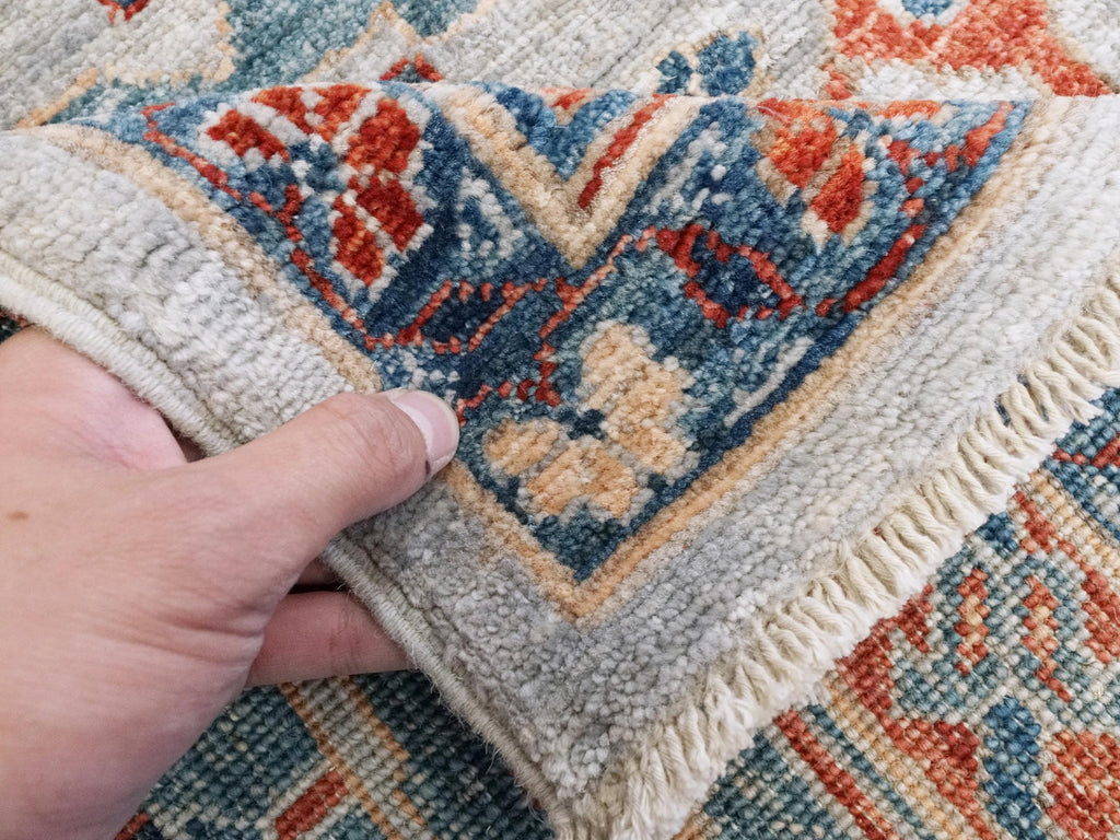 12x15 Ft Gray Heriz Rug - Handmade Afghan Area Rug - Oversize