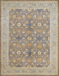 9x13 Ft Brown Bidjar Rug - Hand Knotted Oriental Area Rug - Persian Design