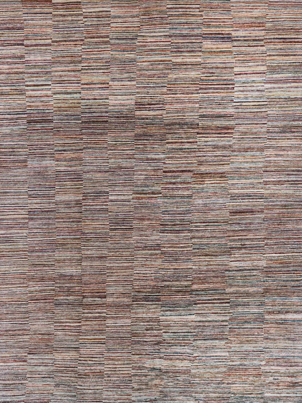 6x9 Ft Gabbeh Rug - Afghan Wool Area Rug - Striped Design