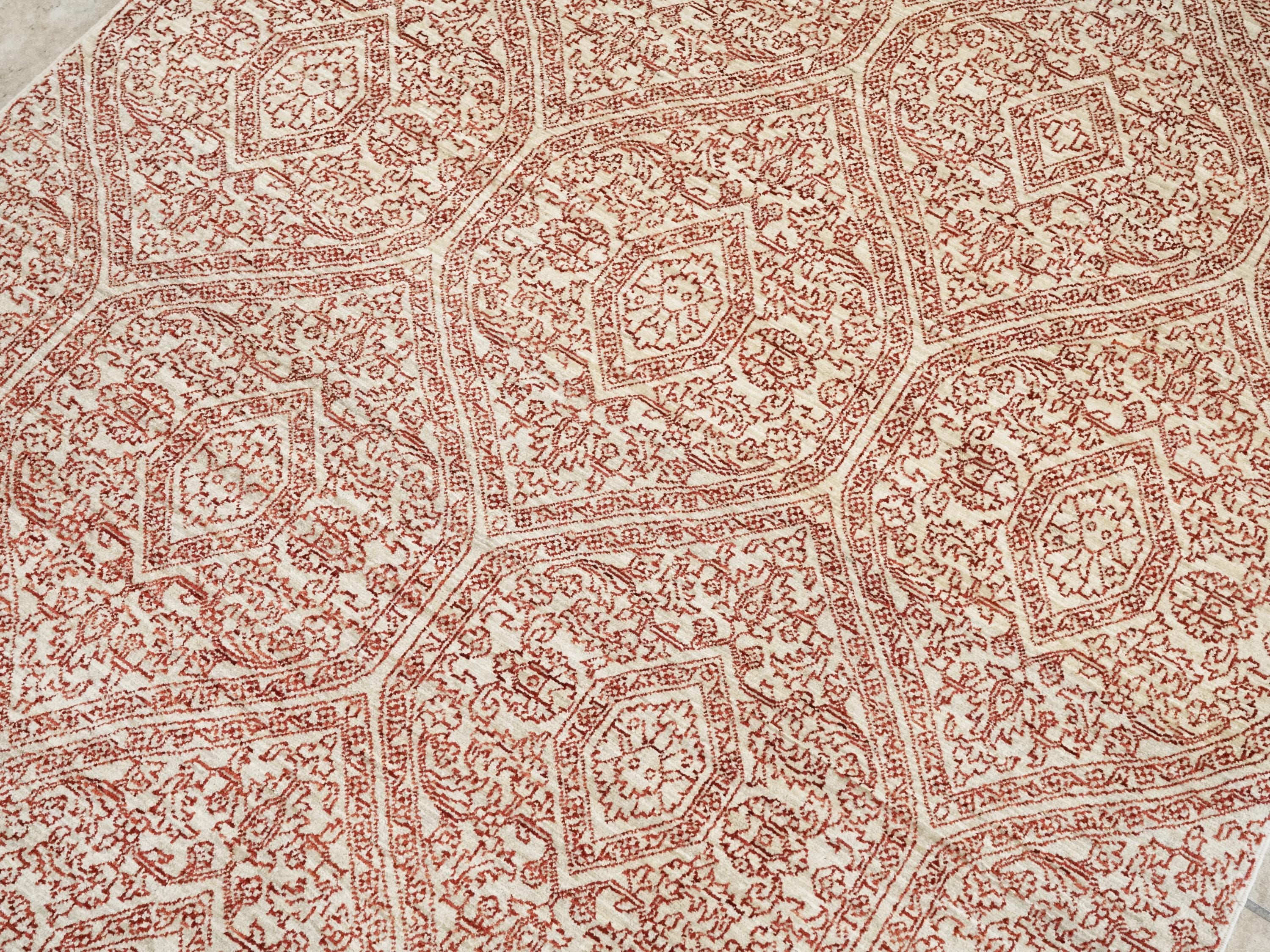 4x6 Ft Hand Knotted Red Gabbeh Rug - Oriental Area Rug