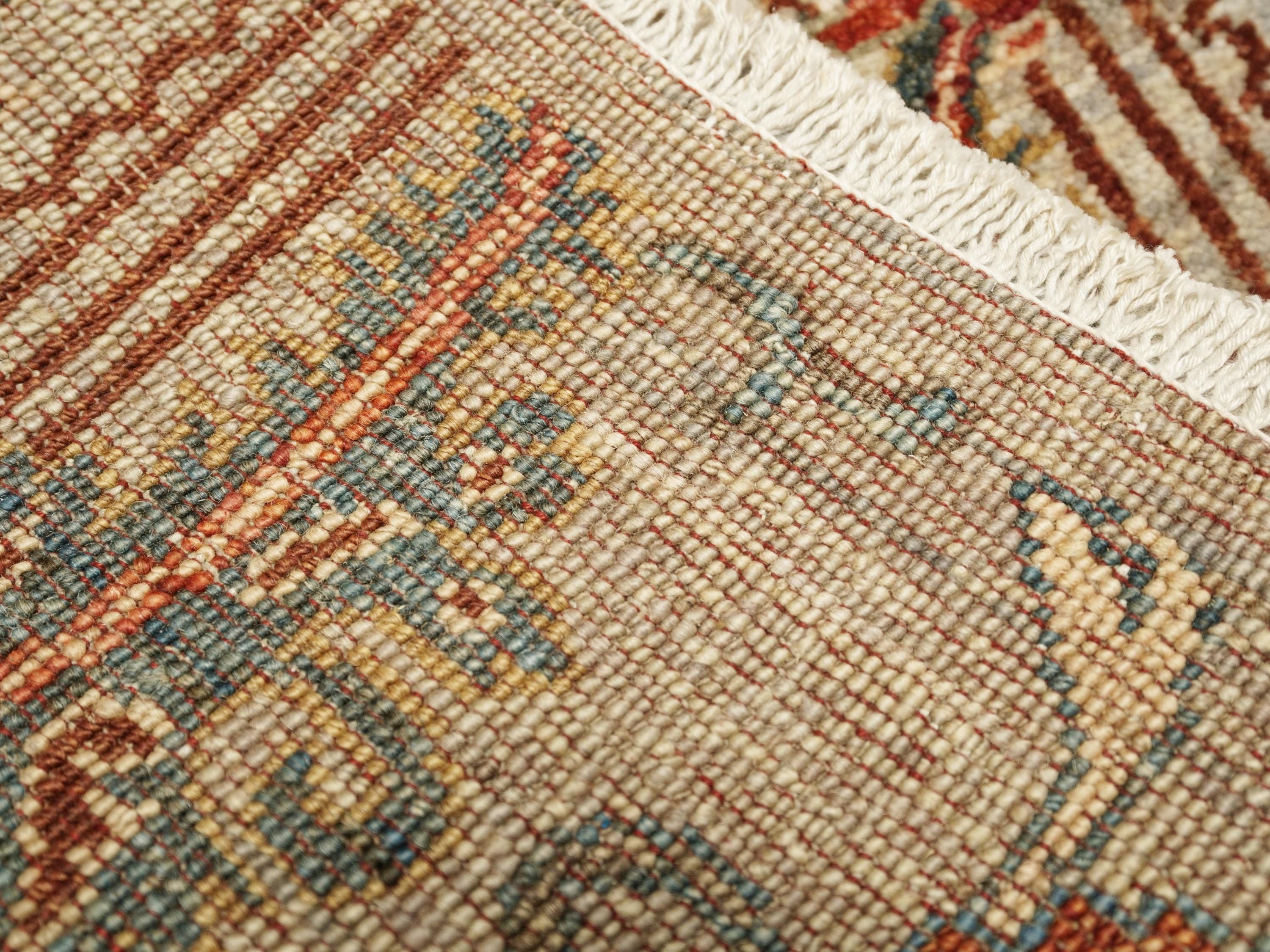 2x3 Ft Handmade Gabbeh Rug - Afghan Wool Accent Rug