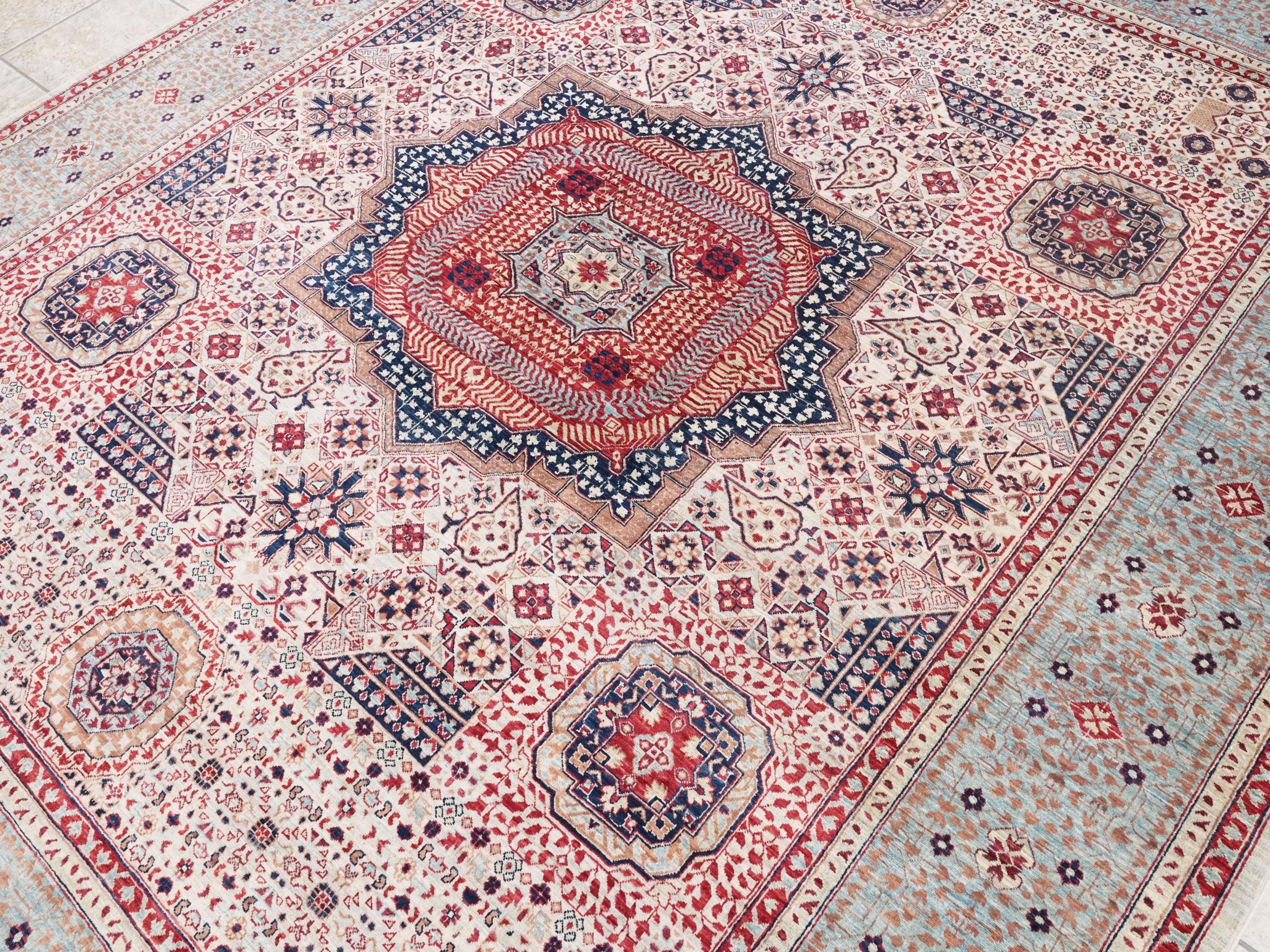 8x10 Ft Mamluk Rug - Hand Knotted Oriental Rug