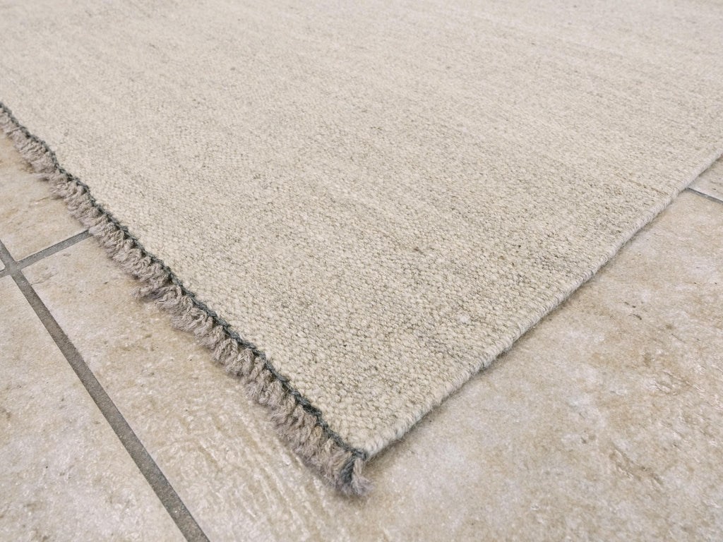 8x10 Ft Beige Kilim - Handwoven Afghan Area Rug