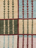 6x8 Ft Multicolor Moroccan Rug - Handmade Afghan Wool Rug - Geometric Design