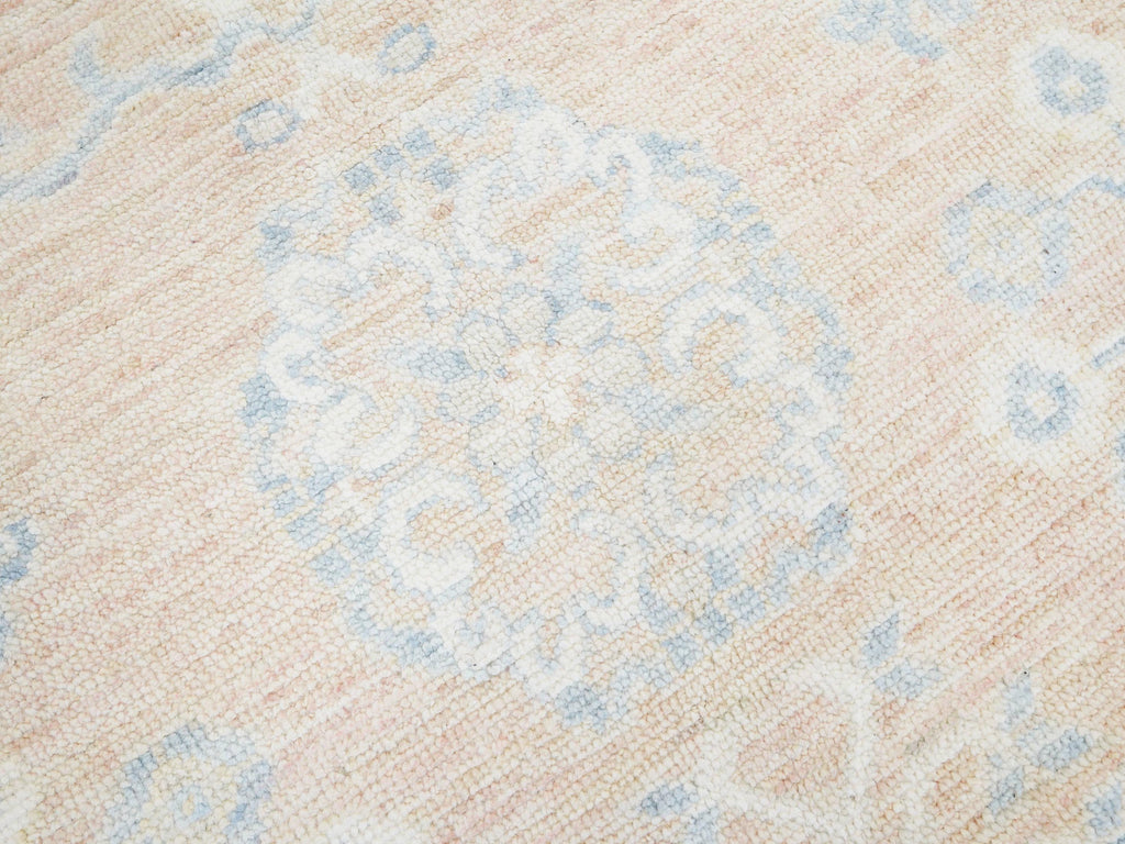 9x12 Ft Orange Oushak Rug - Handmade Area Rug - Ottoman Design