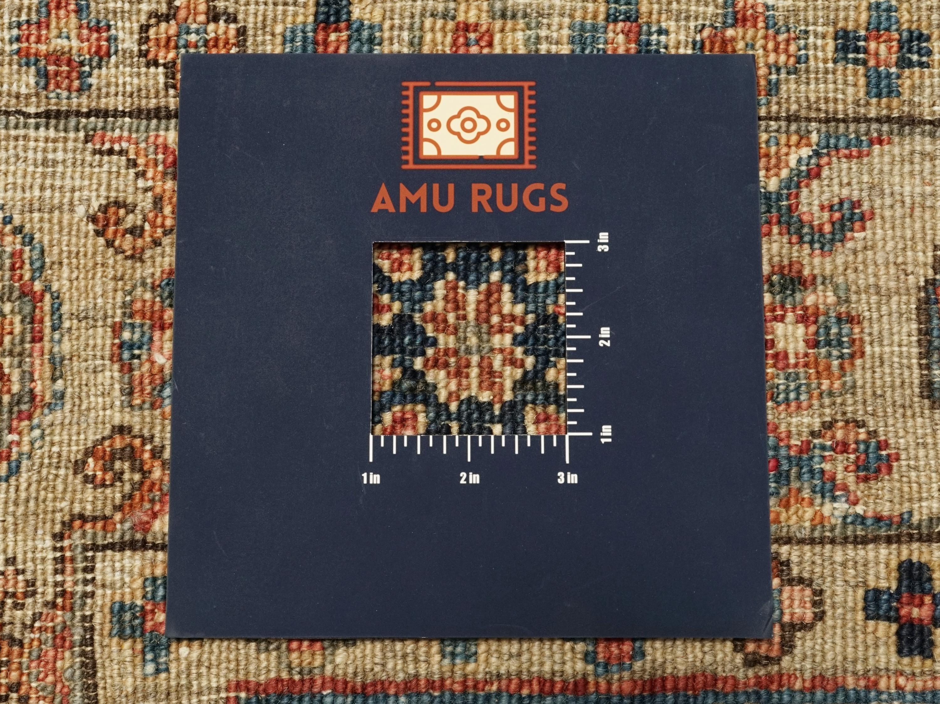 3x5 Brown Heriz Rug - Handmade Wool Area Rug