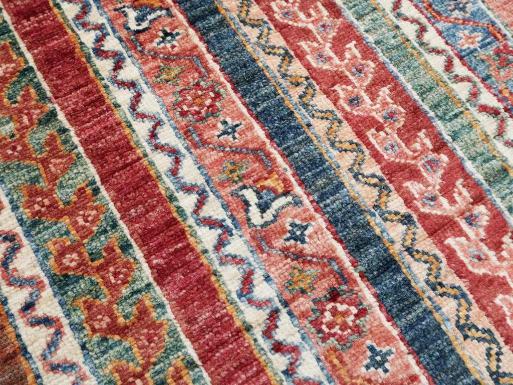 4x6 Red Heriz Rug - Afghan Wool - Handmade Oriental Area Rug