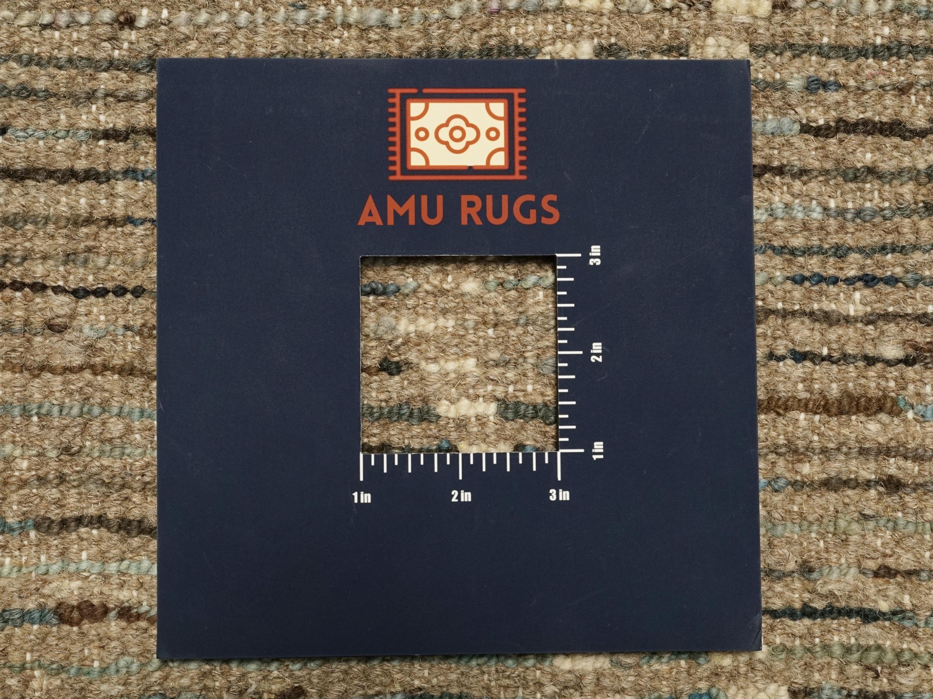 3x5 Ft Blue Moroccan Rug - Hand Knotted Area Rug