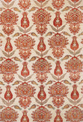 5x8 Ft Red & Beige Bidjar Rug - Afghan Oriental Area Rug