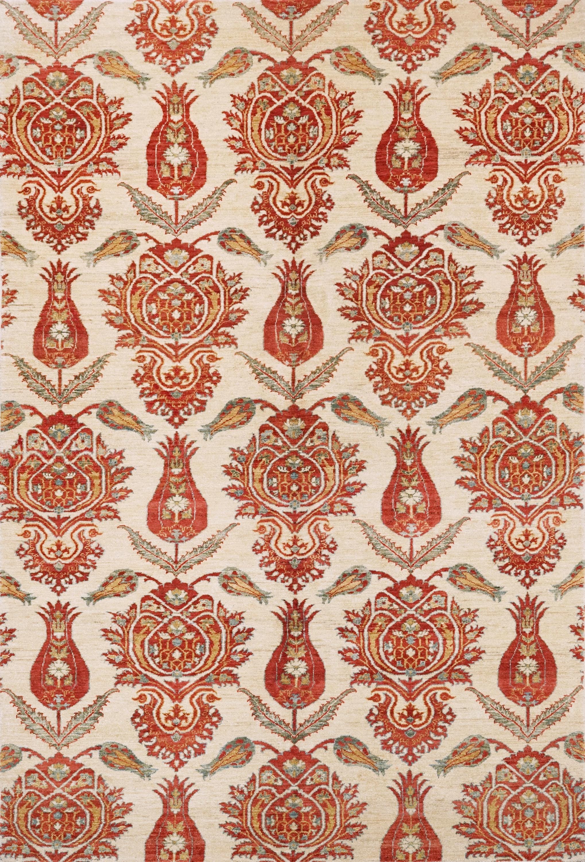 5x8 Ft Red & Beige Bidjar Rug - Afghan Oriental Area Rug