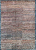 7x10 Ft Handmade Gabbeh Rug - Afghan Wool Area Rug - Plain Design