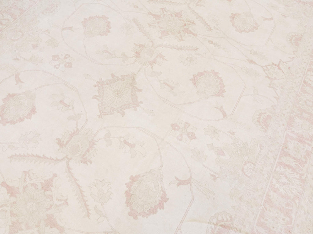 10x14 Ft Pink Vintage Serapi Rug - Hand Knotted Afghan Rug