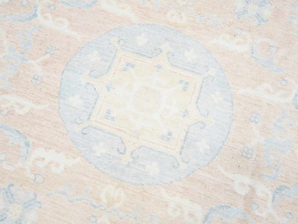 9x12 Ft Orange Oushak Rug - Handmade Area Rug - Ottoman Design