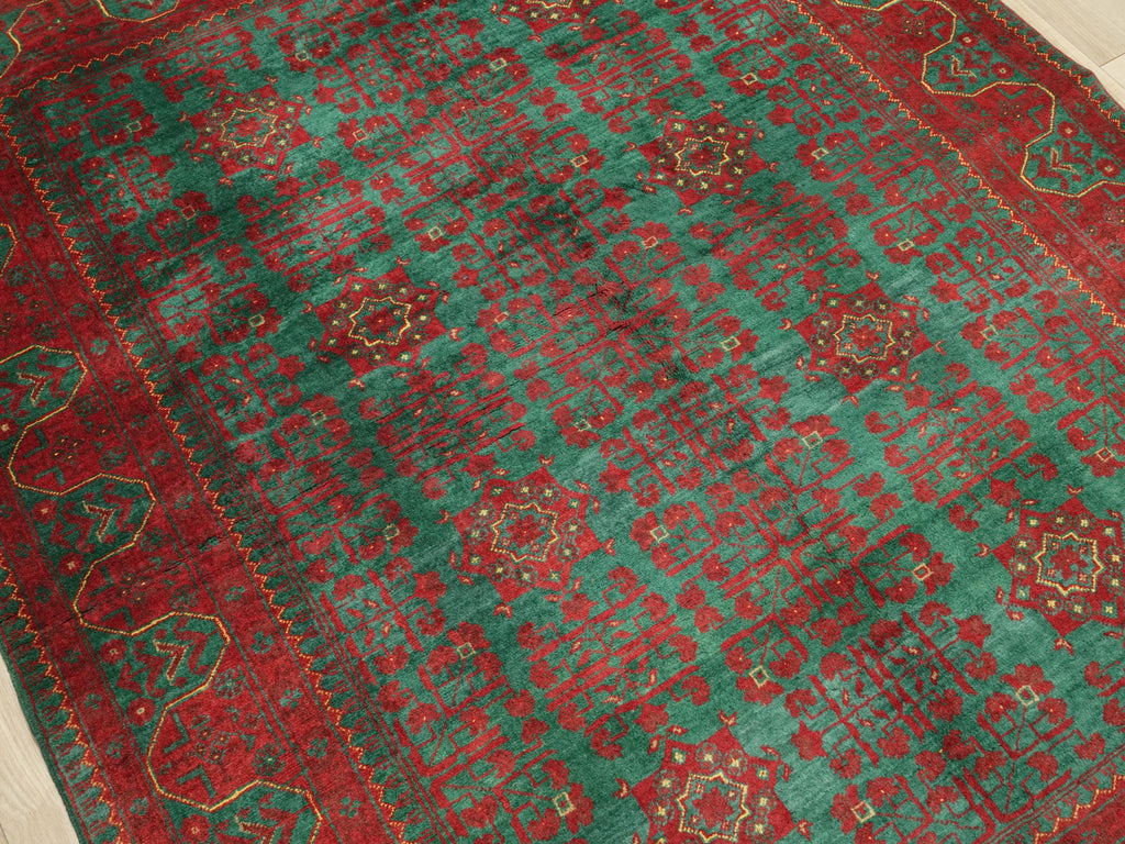 5x6 Ft Ersari Rug - Hand Knotted Oriental Rug - Turkmen Design