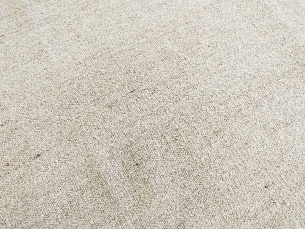 6x9 Ft Beige Kilim Rug - Flat Weave Afghan Rug