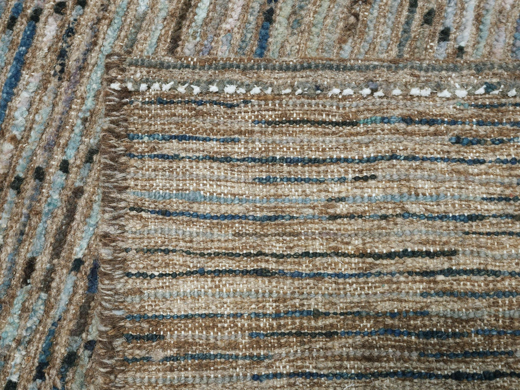 3x5 Ft Coral Blue Moroccan Rug - Afghan Wool Rug