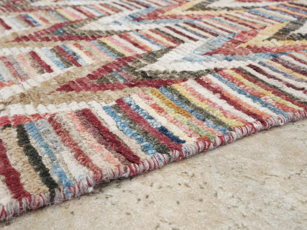 10x13 Ft Large Colorful Moroccan Rug - Afghan Wool Rug