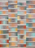 9x12 Ft Colorful Killim Rug - Flat Weave Area Rug