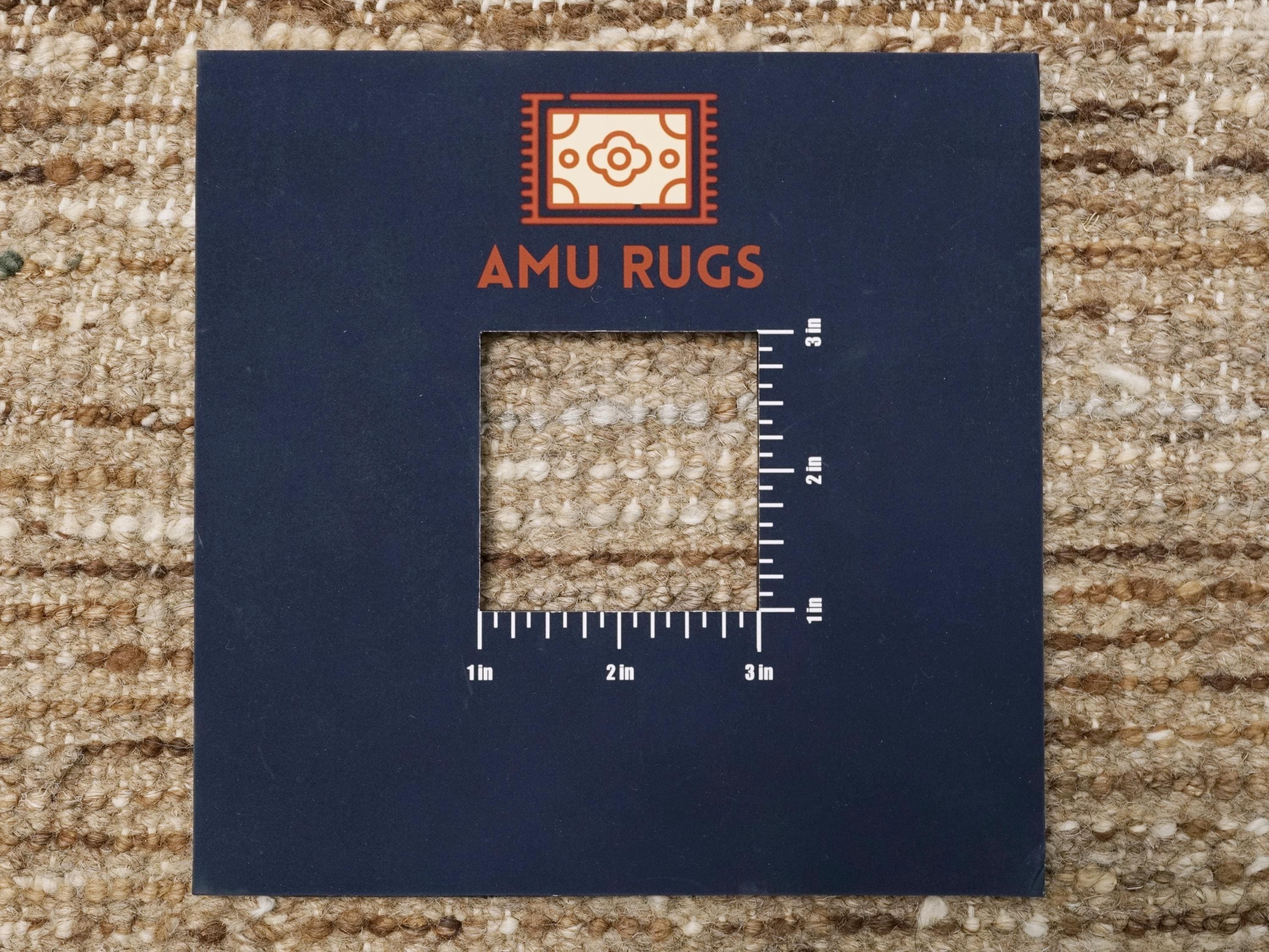 6x8 Ft Brown Moroccan Rug - Afghan Handmade Area Rug