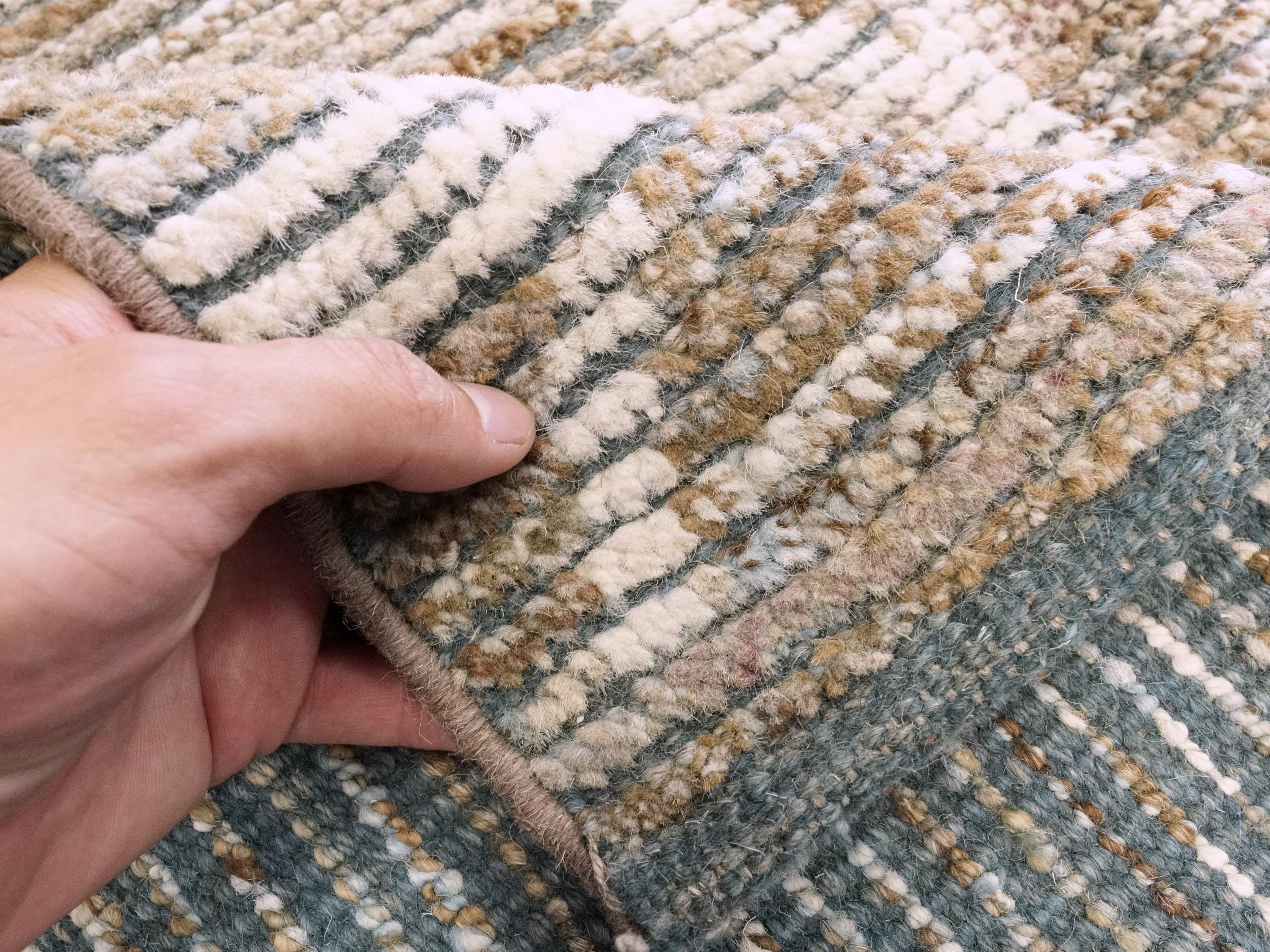 9x12 Ft Brown Moroccan Rug - Area Rug - Contemporary Design