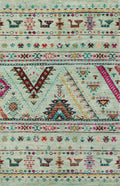 3x4 Ft Hand Knotted Wool Khorjin Rug - Traditional Oriental Area Rug