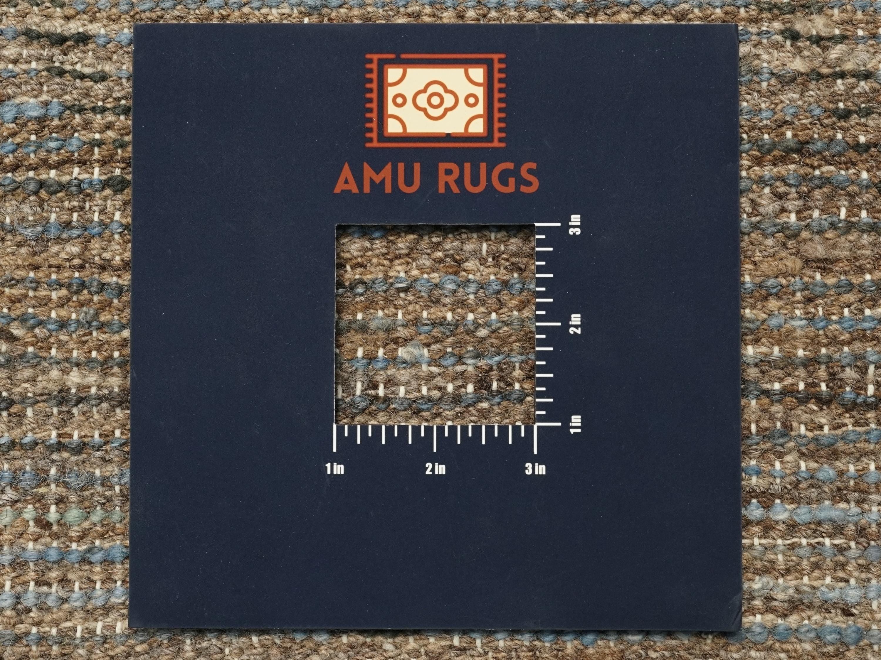 10 Ft Blue Moroccan Runner Rug - Afghan Handmade Wool Rug