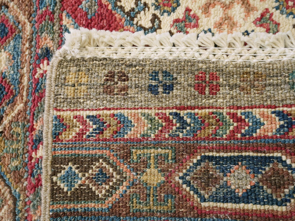 3x5 Ft Hand Knotted Khorjin Rug - Brown Oriental Rug