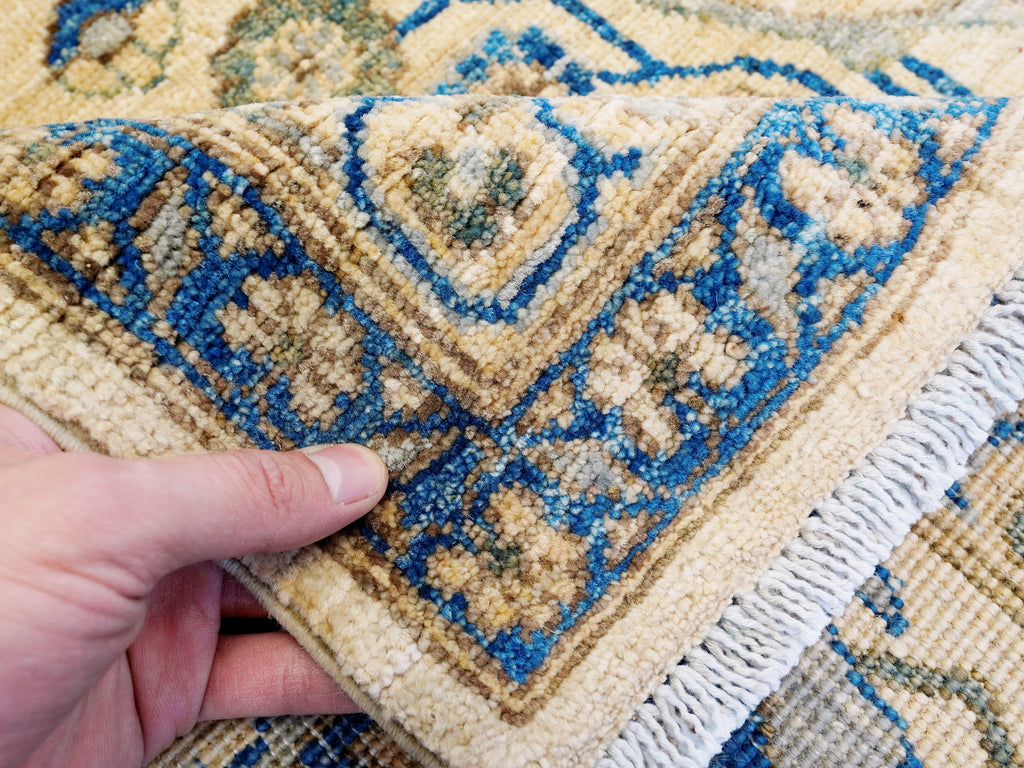 9x12 Ft Blue Ivory Bidjar Rug – Large Neutral Persian Style Area Rug