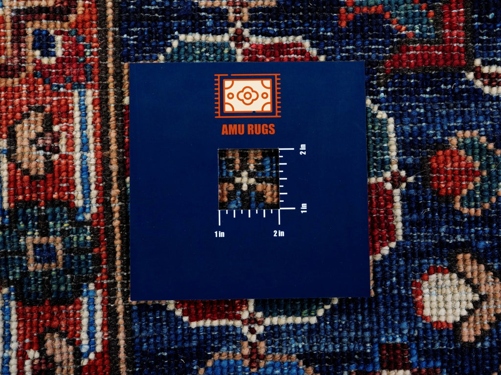 9x12 Ft Red Garden Rug - Afghan Oriental Area Rug - Floral Design