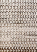 6x9 Ft Handmade Beige Moroccan Rug - Afghan Wool Rug