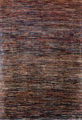 6x10 Ft Multicolor Gabbeh Rug - Afghan Wool Area Rug - Contemporary Design