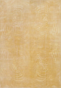 6x9 Ft Yellow Beige Gabbeh Rug - Area Wool Rug - Contemporary Design