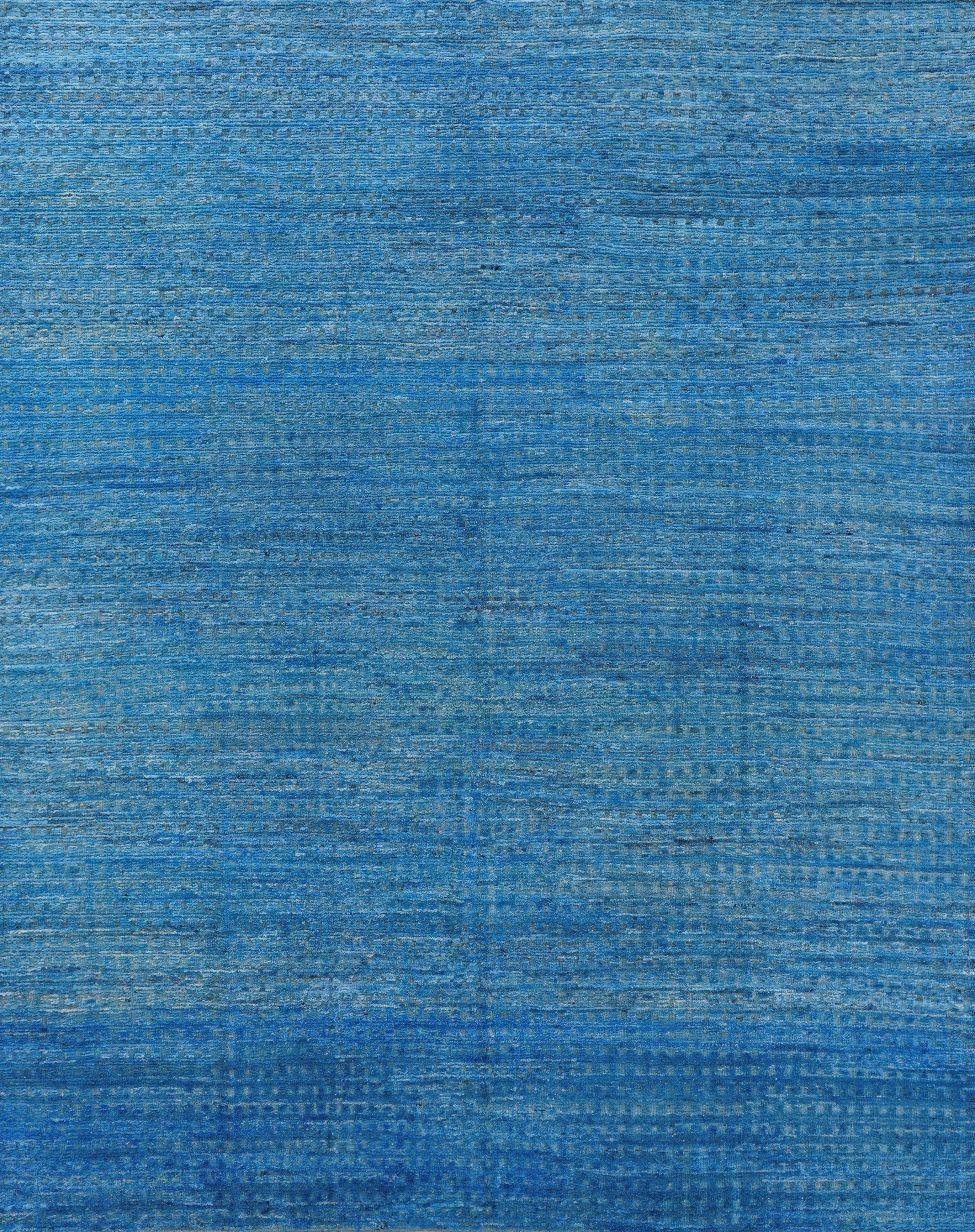 11x14 Ft Blue Moroccan Rug - Contemporary Area Rug