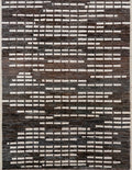 10x14 Ft Brown Moroccan Rug - Afghan Handmade Wool Rug