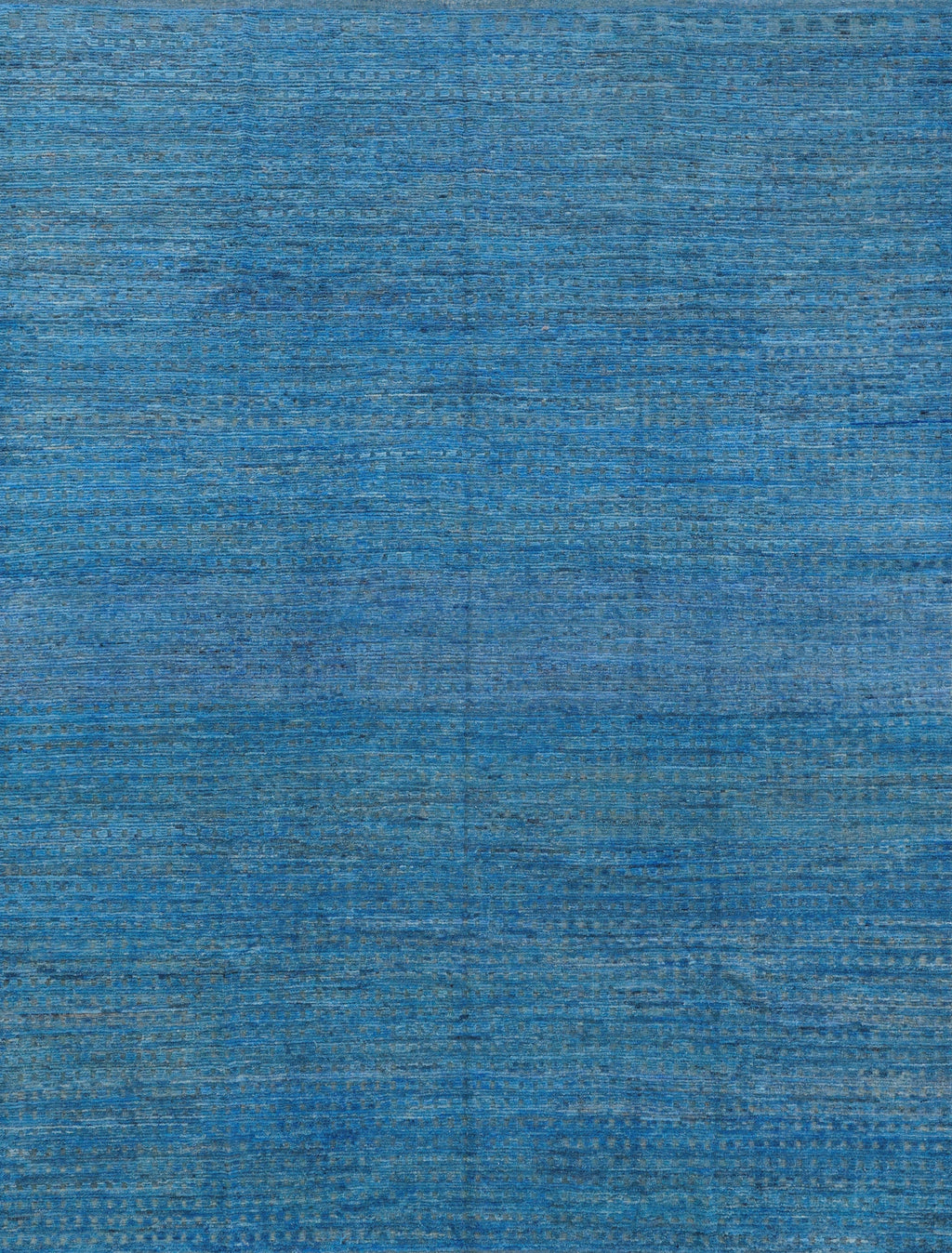 10x14 Ft Blue Moroccan Rug - Contemporary Area Rug