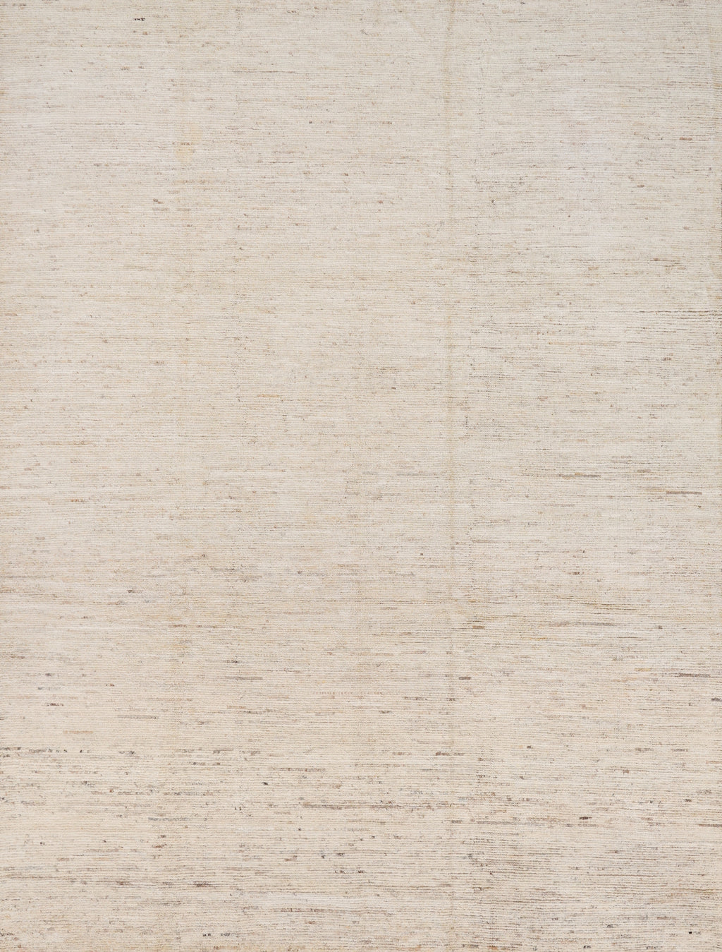 9x12 Ft Beige Moroccan Rug - Hand Knotted Wool Area Rug