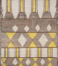 8x10 Ft Yellow Moroccan Rug - Hand Knotted Area Rug