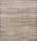9x10 Ft Beige Moroccan Rug - Hand Knotted Area Rug