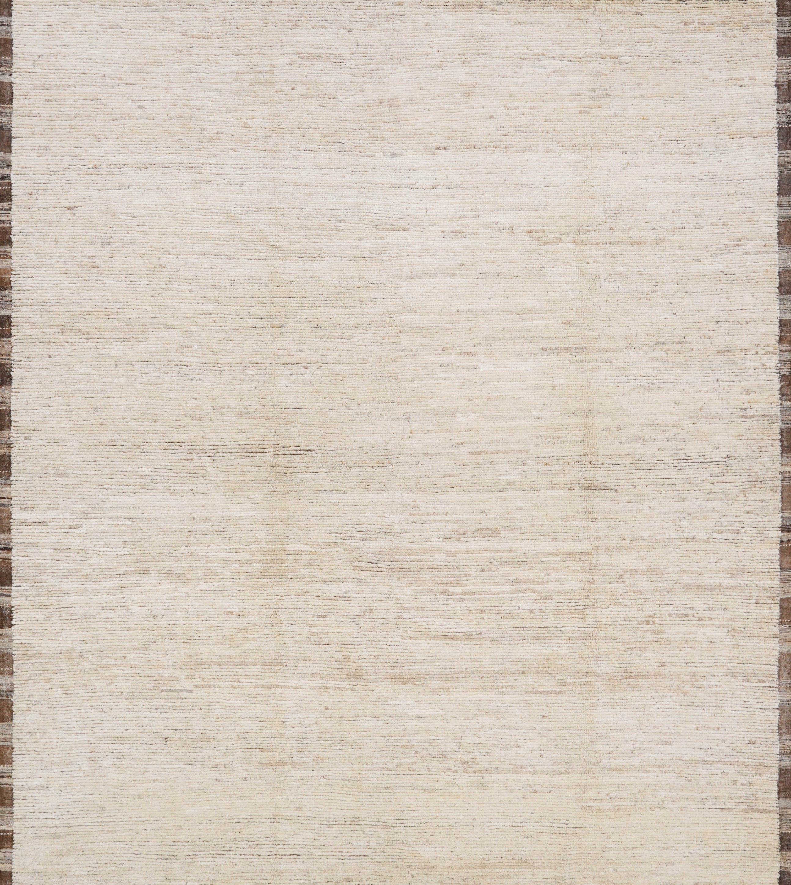 9x10 Ft Beige Moroccan Rug - Hand Knotted Area Rug
