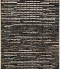 9x10 Ft Brown Moroccan Rug - Hand Knotted Area Rug