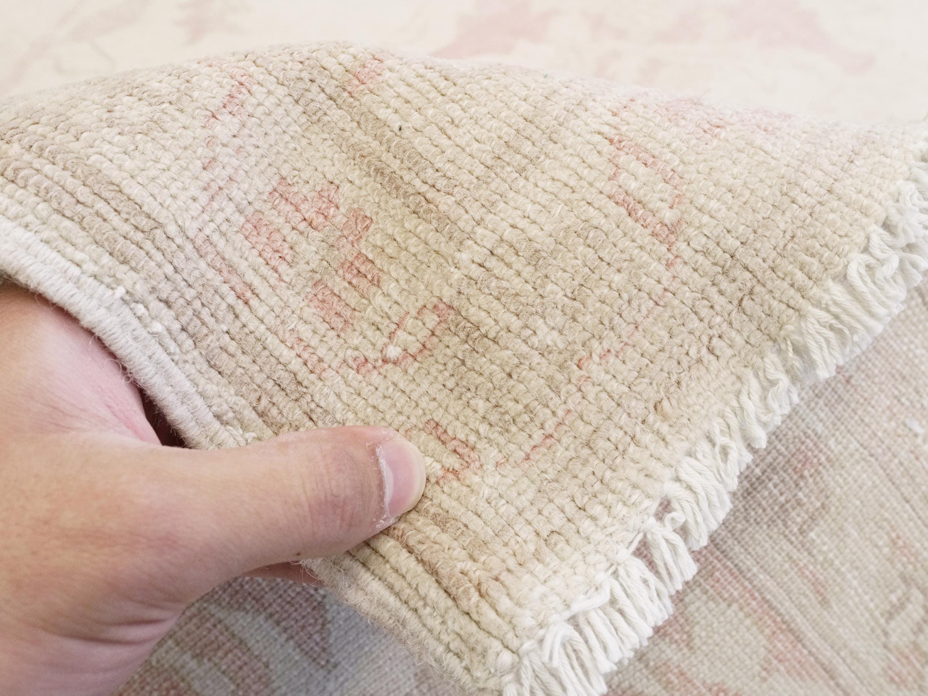 10x14 Ft Pink Vintage Serapi Rug - Hand Knotted Afghan Rug