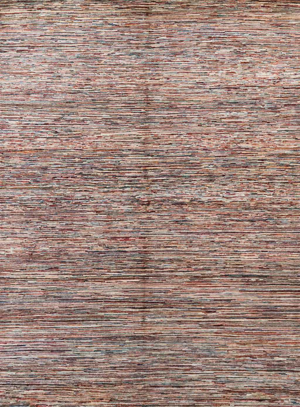 6x9 Ft Multicolor Gabbeh Rug - Afghan Wool Area Rug - Plain Design