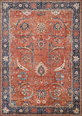 9x13 Ft Hand Knotted Serapi Rug – Red Oriental Ghazni Wool Rug