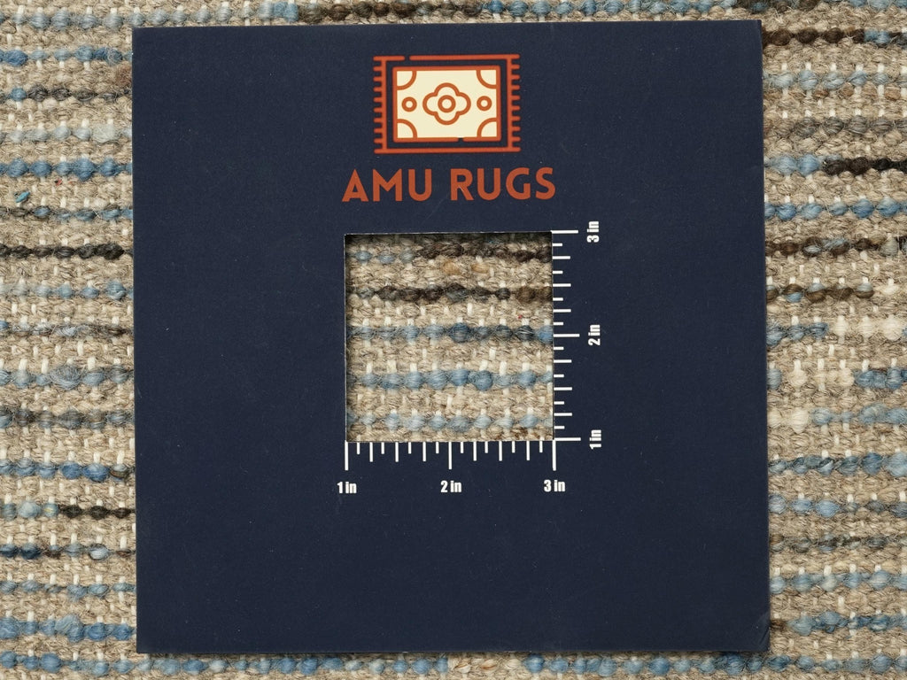 10 Ft Light Blue Moroccan Runner Rug - Afghan Handmade Rug