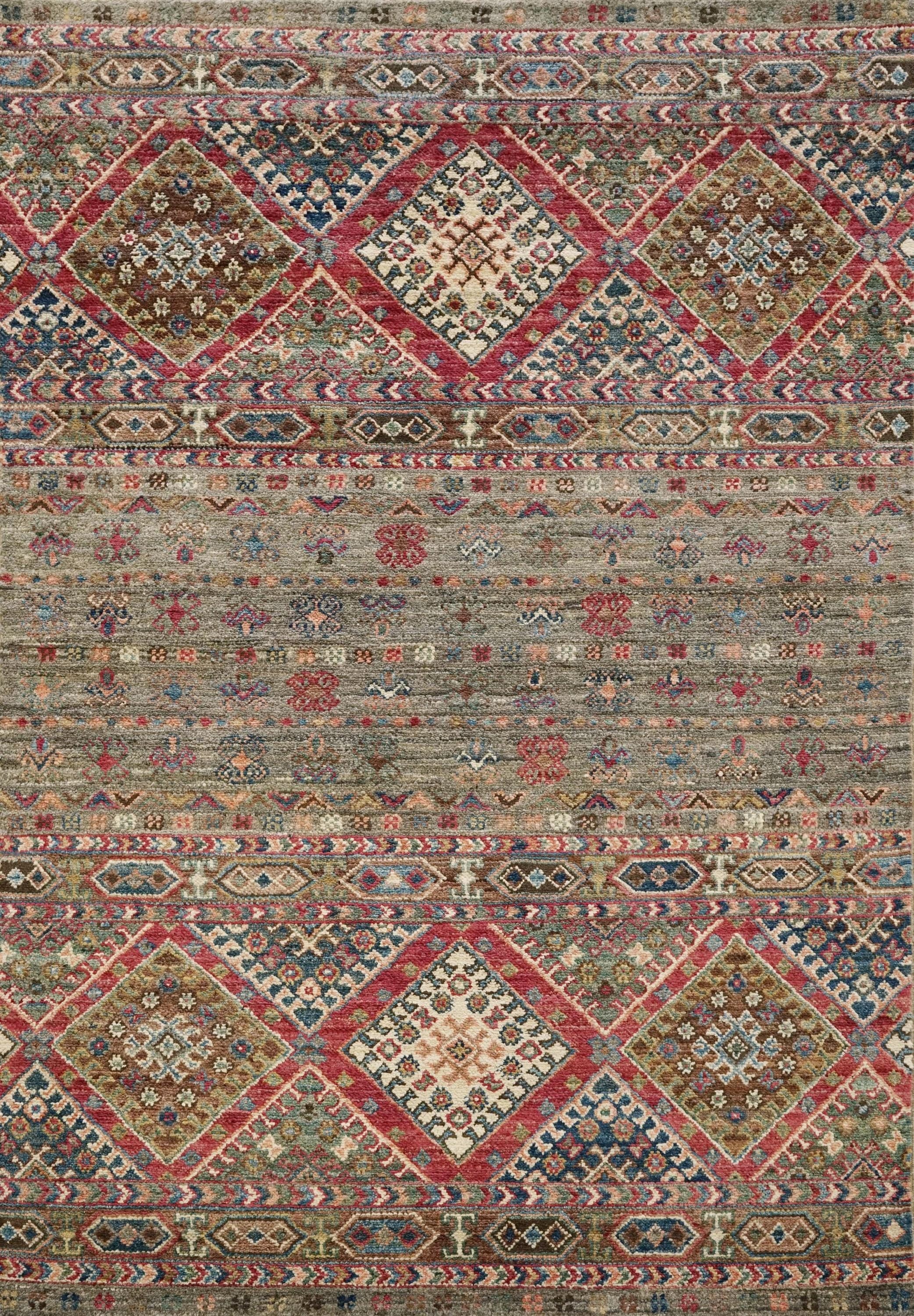 3x5 Ft Hand Knotted Khorjin Rug - Brown Oriental Rug