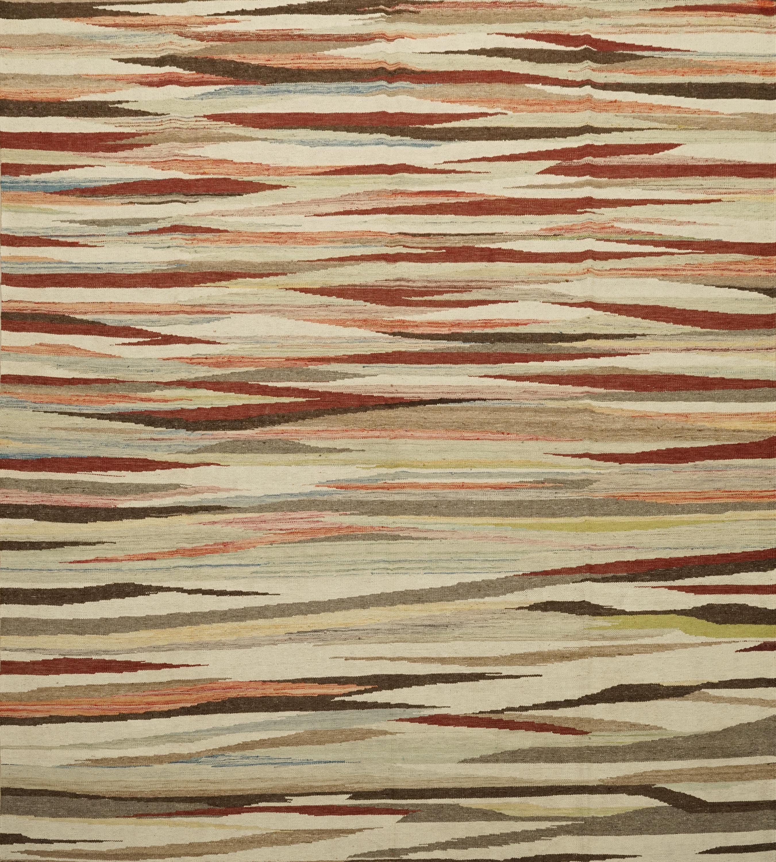 8x10 Ft Kilim Rug - Flat Weave Afghan Rug