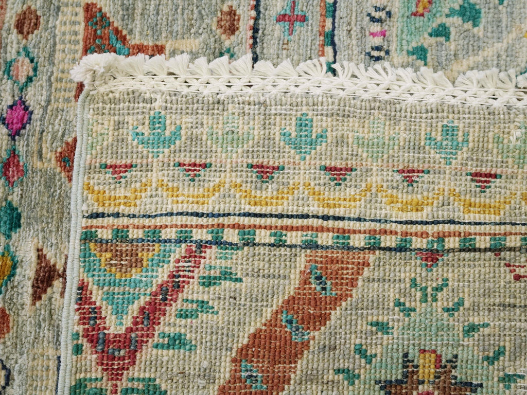 3x5 Ft Hand Knotted Khorjin Rug - Traditional Afghan Rug