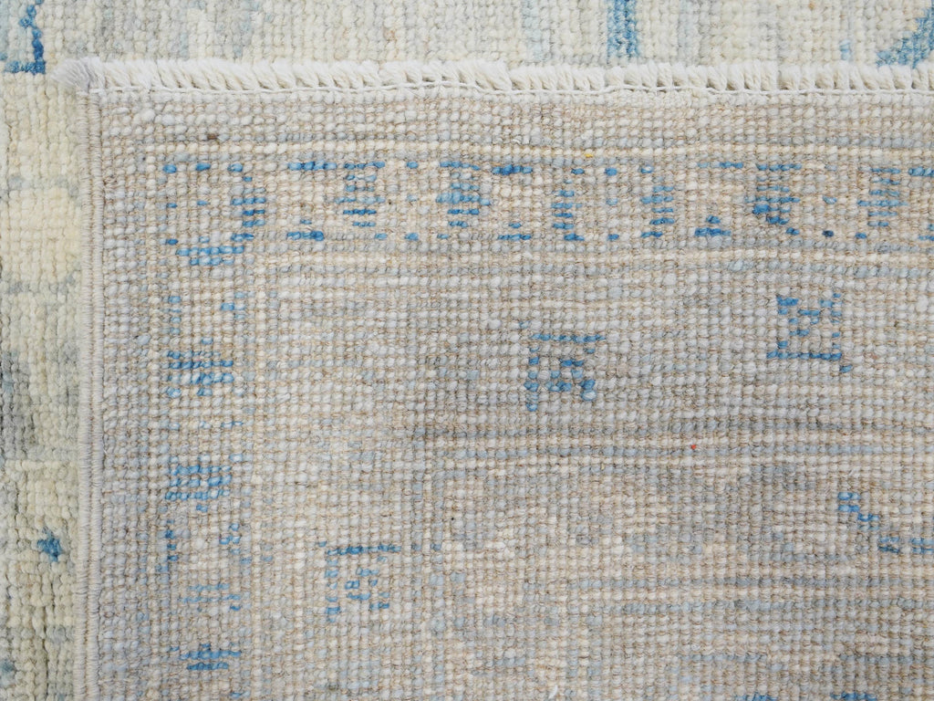 9x12 Ft Light Blue Oushak Rug - Handmade Area Rug